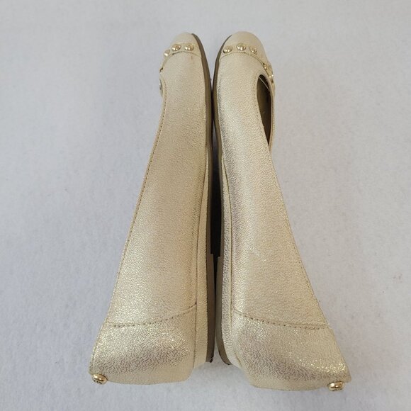 G By Guess Womens Gold Tone Slip-On Ballet Flats Size 9 - Picture 5 of 9
